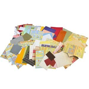 Scrap Crafting Paper Cardstock Textured Simple Assortment Of 100 Lot 3